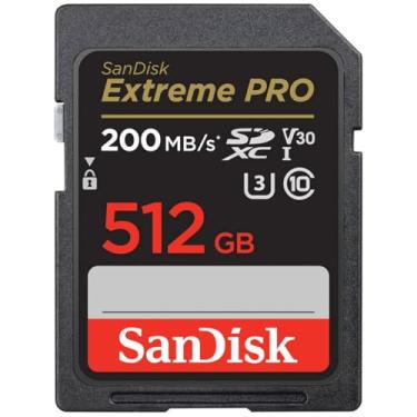 Imagem de SanDisk Cartão de memória Extreme PRO 512GB UHS-I U3 SDXC