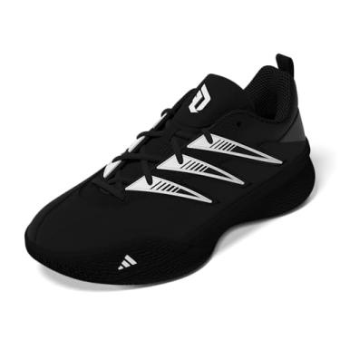 Imagem de adidas Tênis unissex adulto Dame Certified 3, Preto/branco/preto, 15 Women/14 Men