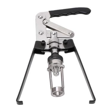 Imagem de Compressor de mola de válvula, válvula aérea de aço carbono removedor de mola compressor tipo prensa alicate de válvula manual para desmontagem e instalação de vedação de óleo