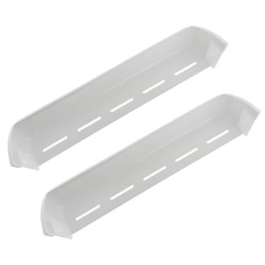 Imagem de 2 peças 5304521519 Prateleira de compartimento de porta de freezer OEM peças de substituição para Frigidaire FFFU13F2VW, FFFU16F2VW, FFFU16F2VV, FFFU18F2VW