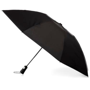 Imagem de totes Guarda-chuva dobrável reverso InBrella – Design invertido, abre e fecha automaticamente, Preto,