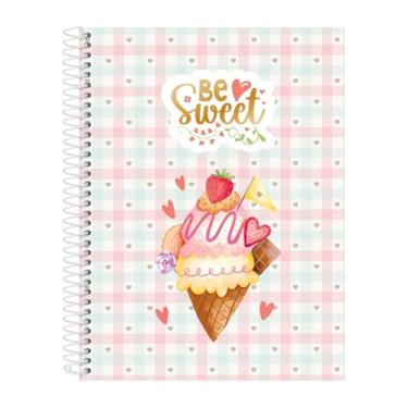 Imagem de Caderno Universitário 20 Matérias Capa Dura Doçura Be Sweet