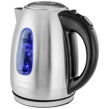 Imagem de Chaleira Elétrica 1.7L com Desligamento Automático, Aço Inoxidável, 1100W, 110v, OVENTE KS96S, Prateado