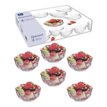Imagem de Conjunto De Sobremesa 6 Peças 160 Ml Bowl Sorvete Vidro - NoBrand