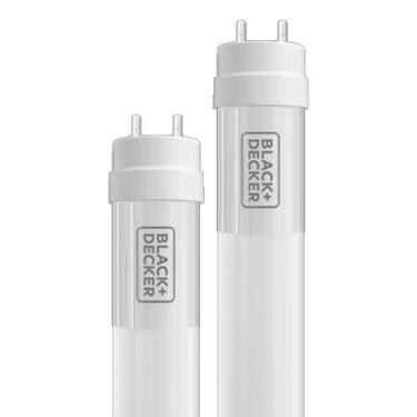 Imagem de lâmpada led tubular 10w 6500k branca black+decker