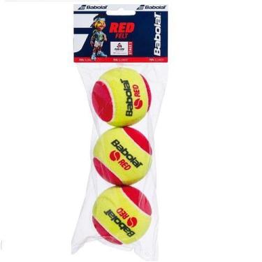 Imagem de Bola de Tênis Babolat Stage 3 Red Felt (3 Unid.)