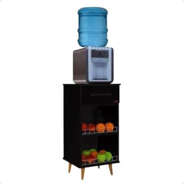 Imagem de Balcão Fruteira Suporte Galão Água Bebedouro Armário Fênix - Romar Mov