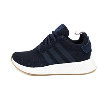 Imagem de adidas Originals Tênis de corrida feminino NMD_r2, Tinta lendária/azul vestígio/cinza dois, 11