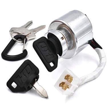 Imagem de HD Switch Interruptor de ignição de partida substitui Kubota 66101-55200 serve para TG1860G ZD18 ZD21 ZD28 ZD18F ZD21F ZD28F TG1860 BX1500 BX1800 BX1830 BX22D BX22D BX22D 200 B X23D BX2230 inclui 3