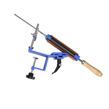 Imagem de Apontador Portátil do Cortador, Ferramentas Profissionais do de Afiação de Cozinha de Metal, Consertar o ângulo Whetstone Grind Machine Com Pedras de Moagem, para Operações