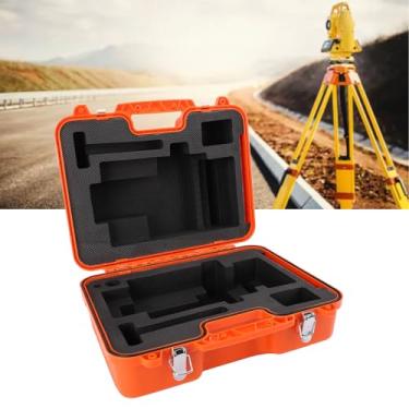 Imagem de Estação Total de Estação de Estação de Estação, Espaço Generoso Bloqueio Duplo Trava Leve Pressão Resistindo a Levantar o Prisma Caixa de Trava Dupla, Instrumento de