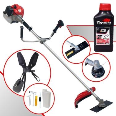 Imagem de Maquina De Cortar Grama CG520P Anmax 52CC + Óleo Toyama 2T