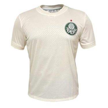 Imagem de Camisa Palmeiras Home II Off-White - Masculino - Betel, G, Branco