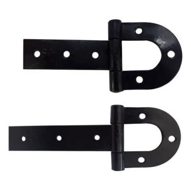 Imagem de Dobradiça De Porteira Ferradura 300mm E 250mm Tarza