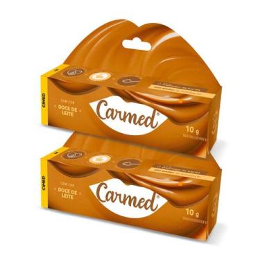 Imagem de Kit 2 und Carmed Doce de leite Hidratante Labial 10gr - CIMED