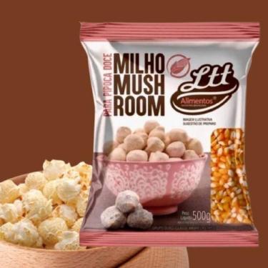 Imagem de Milho Pipoca Ltt Mushroom Redonda Doce Sal Especial Gourmet 500g - NoB