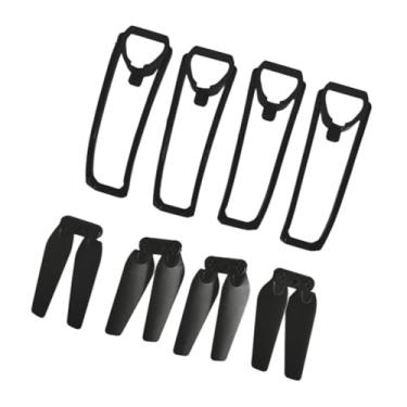 Imagem de menolana Hélices de reposição com cobertura protetora, acessórios de drones portáteis profissionais Substitua peças para E88Pro E88, 1 Conjunto