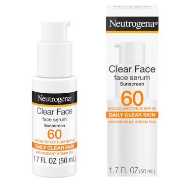 Imagem de Protetor solar Neutrogena Clear Face Serum spf 60 50mL