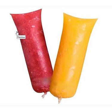 Imagem de Saco Plástico Geladinho Gourmet 4,5X22Cm Pacote C/5 Mil