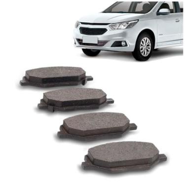 Imagem de Jogo Pastilha de Freio Dianteira Cobalt e Spin Syl 3116 - METALSYSTEM