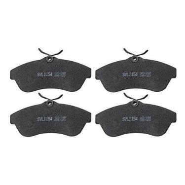 Imagem de Jogo Pastilha Freio Dianteira C3 1154 - METALSYSTEM