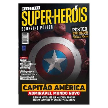 Imagem de Superpôster Mundo Dos Super-Heróis - Capitão América: Admirável Mundo Novo