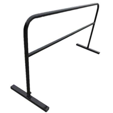 Imagem de Barra de balé, barra de dança móvel, barra de prensa de pernas, uso doméstico infantil adulto - independente, portátil, pernas curvas