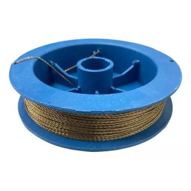 Imagem de Arame De Corte Para Remoção Parabrisa Corta Cola 50m Trançado - JBRASI