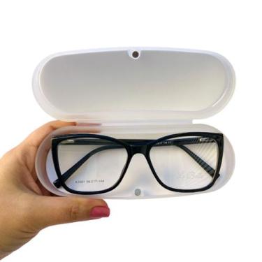 Imagem de Armação de Óculos Feminino Modelo Vick Lê Belle, Preto