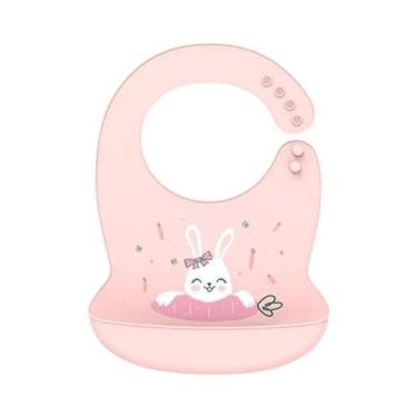 Imagem de Babador de Bebê de Silicone à Prova d'Água - Ajustável com Design de D