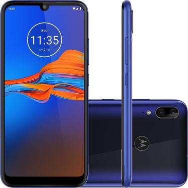 Imagem de Smartphone Motorola Moto E6 Plus 64GB Dual Chip Android Pie - 9.0 Tela 6.1” Helio P22 4G Câmera 13Mp + 2MP -  Azul Netuno