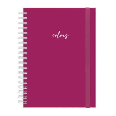 Imagem de Caderno Colegial Plus Solid Colors Pink 10 Matérias