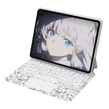 Imagem de Teclado Mágico Retroiluminado Magnético Para iPad Air 5/4 10,9 Polegadas