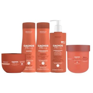 Imagem de Arvensis Vegan Professional, Kit Sh, Cond, Ativador, Másc 2x1, Geleia Leve Cachos Arvensis