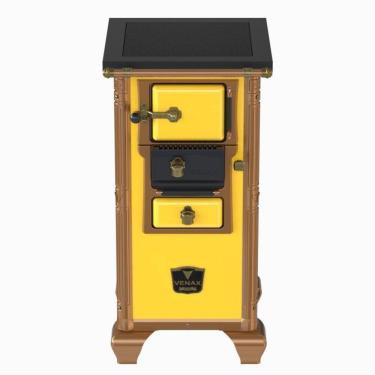 Imagem de Fogao a Lenha N 00 Imperador Premium Amarelo