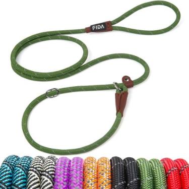 Imagem de Coleira de cachorro Fida Durable Slip Lead de 1,8 m de nylon para cães