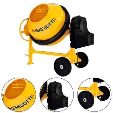 Imagem de Betoneira Prime 400 Litros com Motor Monofásico 220V MENEGOTTI