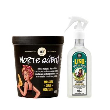 Imagem de Kit Lola Morte Subita Masc 450ml + Liso Leve e Solto Spray 200ml - Lol