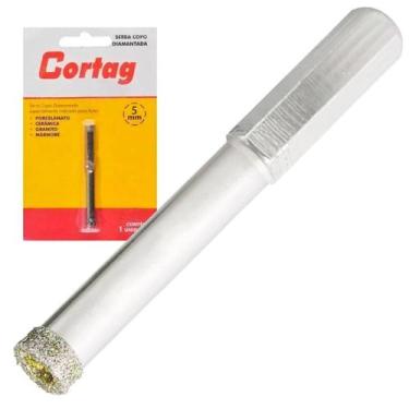 Imagem de Broca Serra Copo Diamantada Porcelanato Cerâmica Cortag