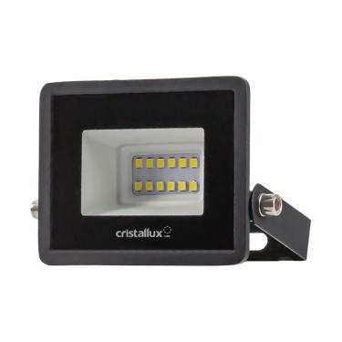 Imagem de Refletor Preto Led 10W Verde Biv IP66 - Cristallux