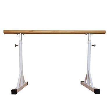 Imagem de CUTPOIY Barra de balé ajustável, barra de balé portátil para casa, equipamento autônomo, bastão de dança de estúdio para alongamento (1 m)