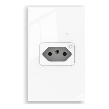 Imagem de Tomada Inteligente WiFi 20A com Monitor de Energia, Compatível com Alexa e Google Home, Vidro Temperado, Timer e Automação
