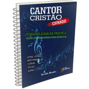 Imagem de Hinário Cantor Cristão Cifrado com Partitura Capa Dura - EME Editora, 
