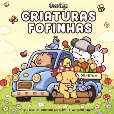 Imagem de Livro - Criaturas fofinhas (Cozy Cuties)  livro de colorir Coco Wyo
