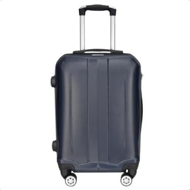 Imagem de Mala De Viagem Bordo 10kg Venture Titan Rígida Rodas 360° Azul Marinho