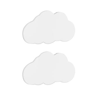 Imagem de Kit 2 Luminarias De Parede Nuvem Com Led - Branco