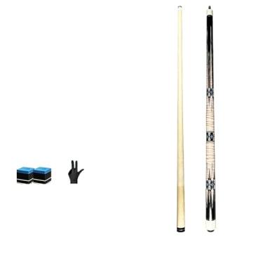 Imagem de CQBXRD 1/2 bastão de tacos de bilhar de bordo/taco de sinuca/bastões de piscina para adultos/tacos de sinuca profissionais/taco de sinuca/58 pol (147 cm) / cabeça de 13 mm