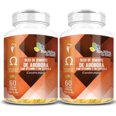 Imagem de KIT 2X Óleo de Semente de Abóbora 1000mg 60 cápsulas - Flora Nativa