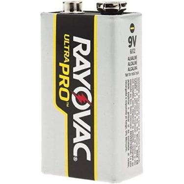Imagem de RAYOVAC Pilhas Alcalinas Industriais Al-9V 9V Ultra Pro, Pacote Com 24