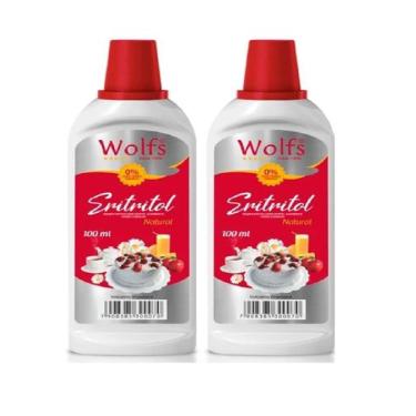 Imagem de Adoçante Eritritol Natural Liquido 100ml Wolfs, 2